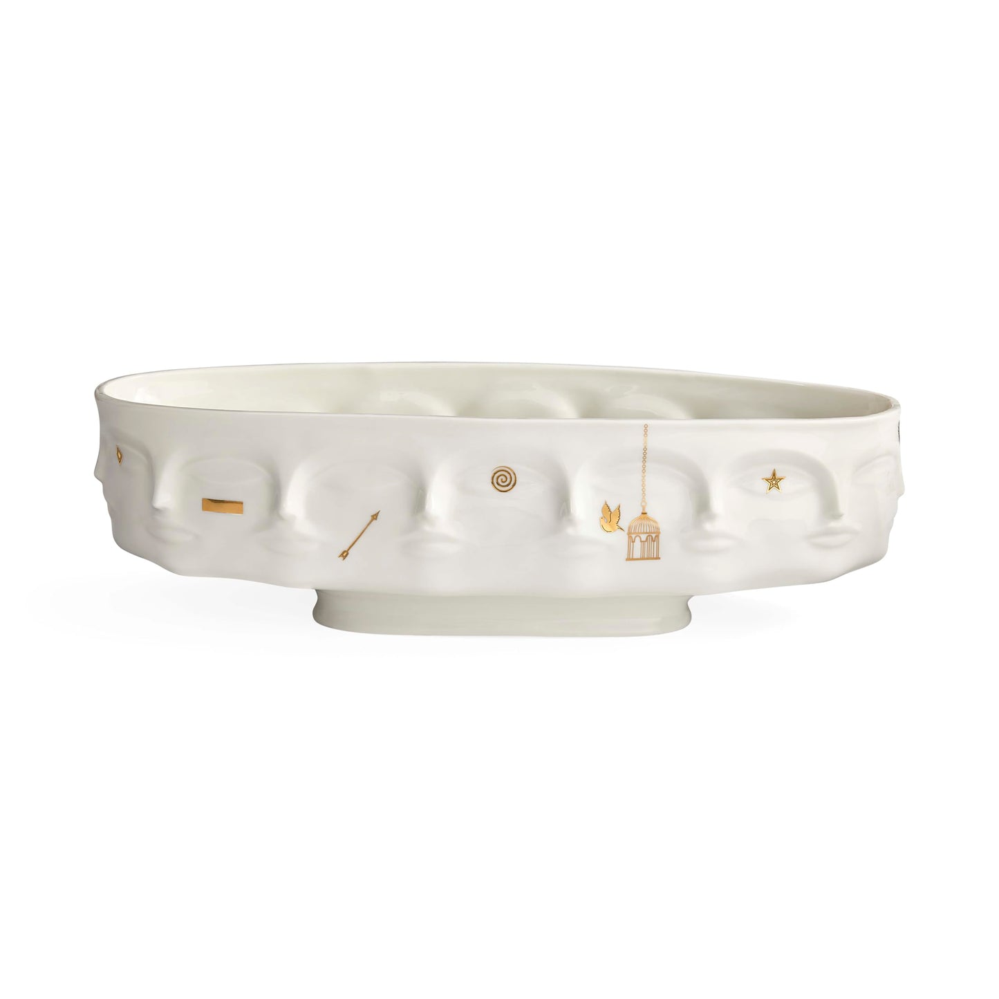 Jonathan Adler Gilded Dora Maar Long Bowl