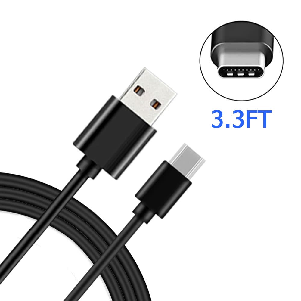 6ft USB-C to USB-A Fast Charger Cable for iPad Pro, Galaxy, MacBook Air, Nintendo Switch, Pixel, LG, Sony, OnePlus