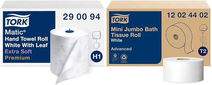 Tork Matic Extra Soft Paper Hand Towel Roll White