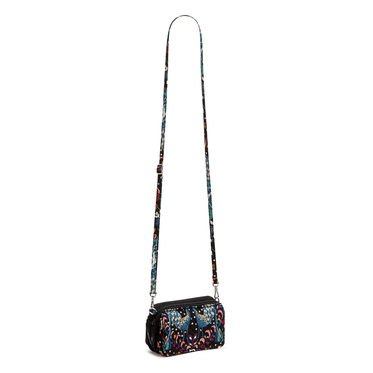 Vera Bradley Cotton All in One Crossbody Purse with RFID Protection