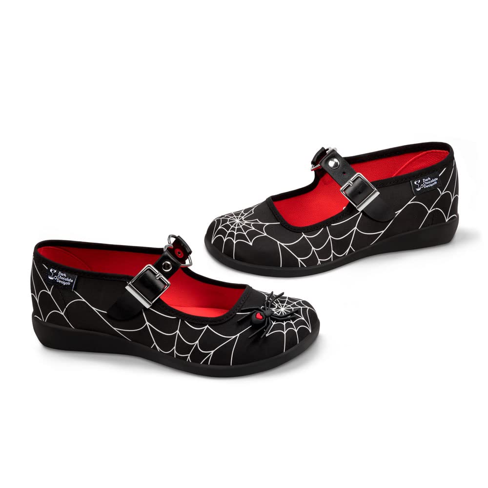 Hot Chocolate Design Chocolaticas Widow Heart Women's Mary Jane Flat Multicoloured HCD 36
