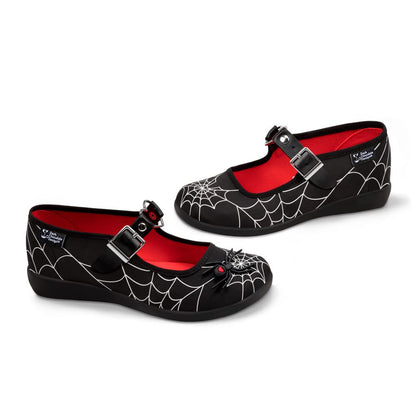 Hot Chocolate Design Chocolaticas Widow Heart Women's Mary Jane Flat Multicoloured HCD 36