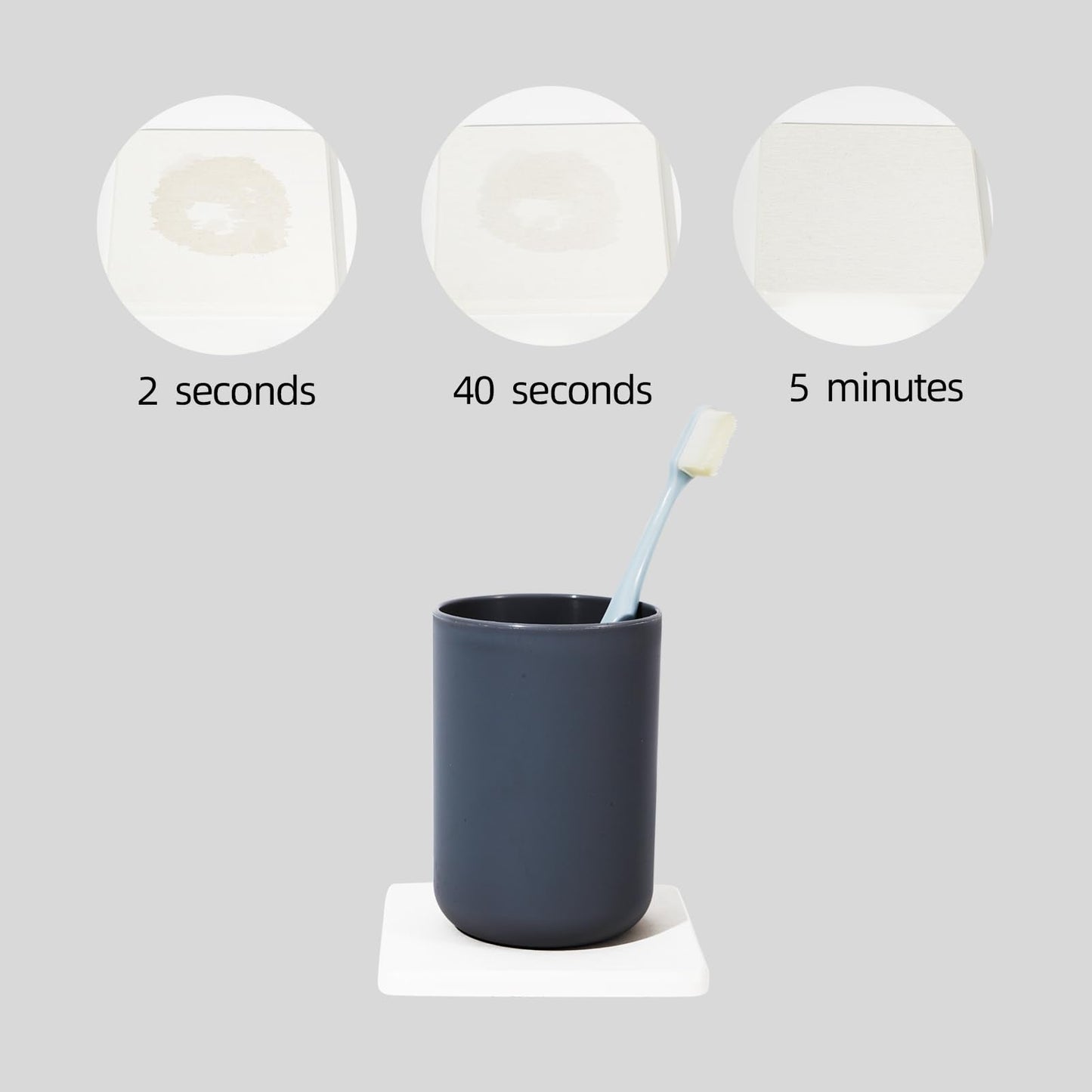 WBCBEC 6 Pieces Water Absorbent Diatomite Coasters, Diatomaceous Earth Kitchen Soap Dish Bathroom Trays Water Absorbing Stone Tray for Sink Used for Hand Soaps Drinks Bottles