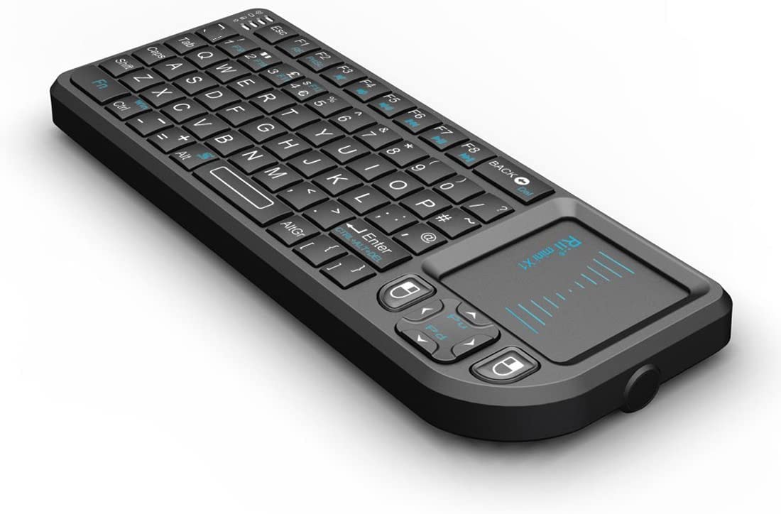 Rii K01X1 2.4 GHz Mini Wireless Keyboard with Mouse Touchpad Remote Control KODI XMBC Remote