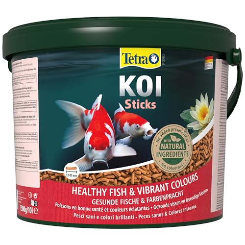 Tetra Koi Pond Fish Food Sticks 1.5kg - biologically balanced for koi fish