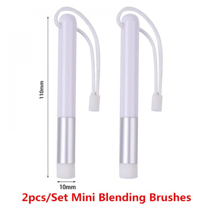 10 Pack Mini Blending Brushes Sets for Card Making Drawing Crafting Ink Paintbruhses Sets for Stamping Scrapbooking Background Card Stencils Die Cuts Card Making Scrapbooking Stamping Crafting Tool