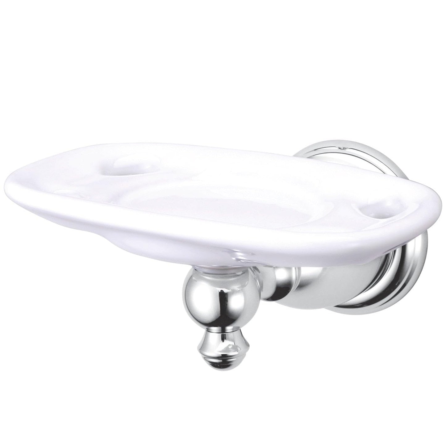 Kingston Brass BA7976C English Vintage Toothbrush and Tumbler Holder, Polished Chrome