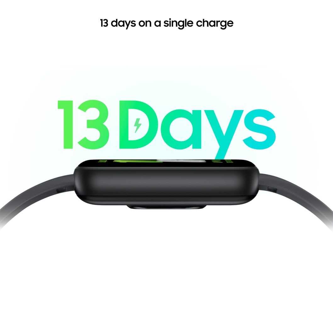 Samsung Galaxy Fit3, Smart Watch, Fitness Tracker, Health Monitoring, Black, 3 Year Samsung Extended Warranty (UK Version)