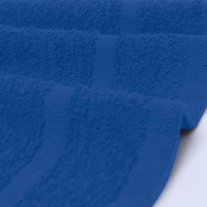 Avalon Towels Cotton Washcloths – Size 12x12 Inches, 100% Ring Spun Cotton