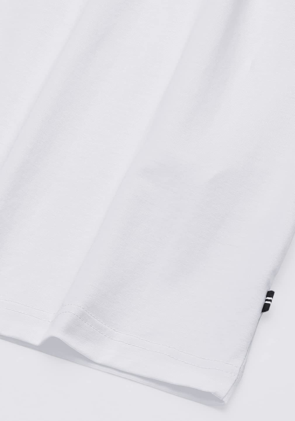 Nautica Men's Solid Crew Neck Short Sleeve Pocket T-Shirt, White, Large