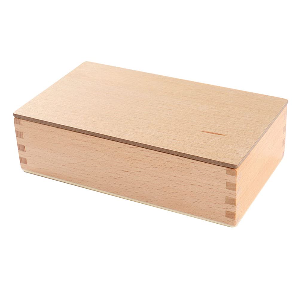 Kghios Montessori Spindle Box with 45 Spindles Montessori Math Toys Material for Toddlers Kids 3 Years Old