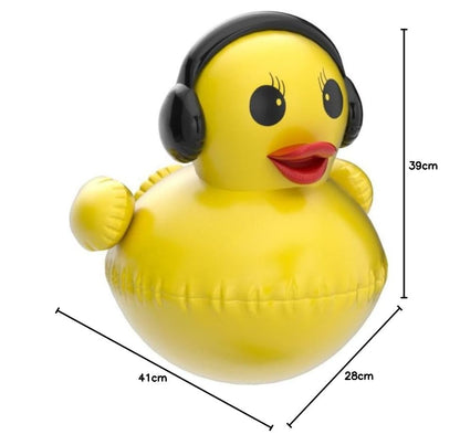 Solar Float Lights for Swimming Pool, Waterproof Pool Lights, 42 cm, Floating Light for Pond Duck Shape, Solar Powered Inflatable Solar Lamp for Pools, Ponds, Garden-2pcs