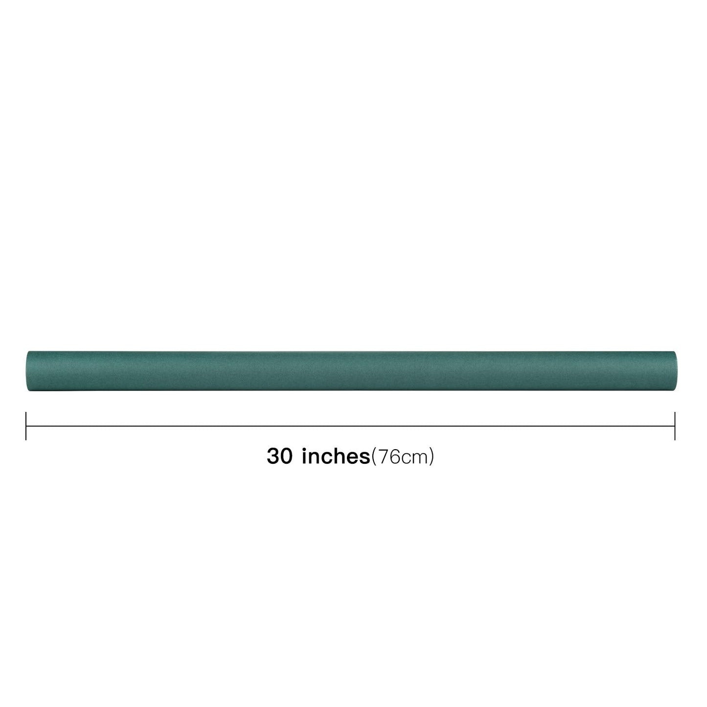 RUSPEPA 30"x 393"(32.8') Dark Green Kraft Wrapping Paper Large Jumbo Roll, Recyclable Green Art Gift Wrap Paper for Christmas Gift Wrapping, Table Covering, Art & Craft Supplies, Bouquet Flower, 80GSM