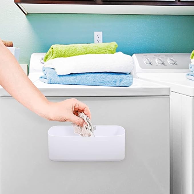 Picowe Magnetic Laundry Storage, Lint Holder Bin