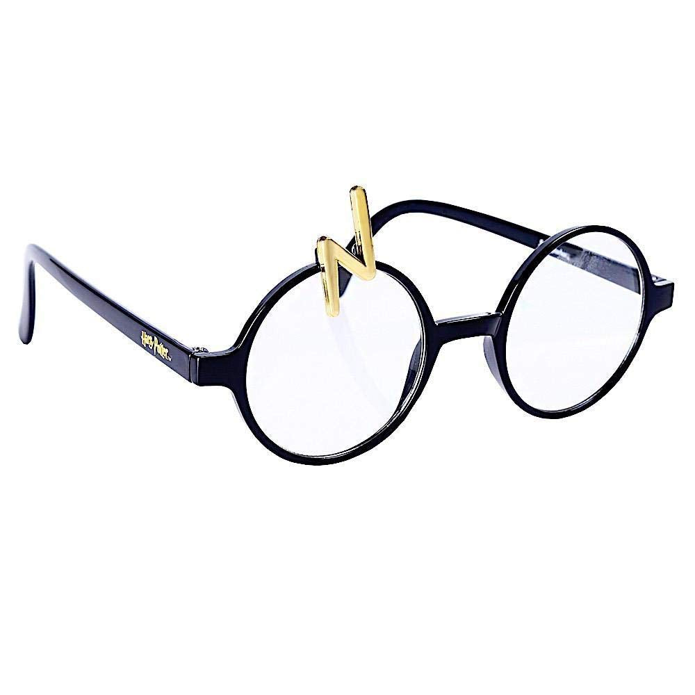 Sun-Staches Official Harry Potter Sunglasses with Lightning Scar | Costume Accessory | UV400 | One Size Fits Most