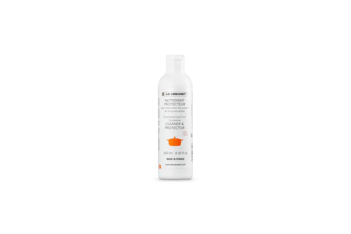 Le Creuset ecological cleaner and protector for enamelled cast iron cooking utensils, 250 ml, 71039