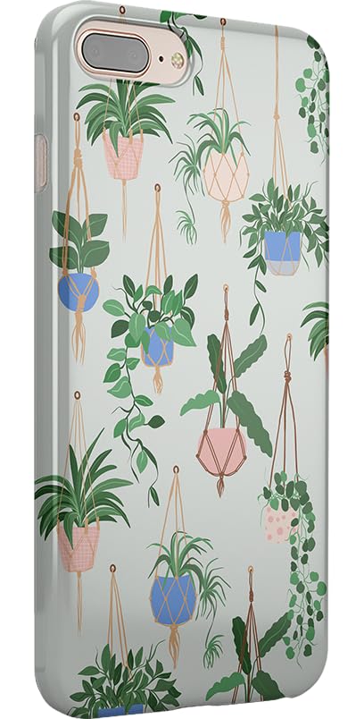 Casely iPhone 6/7/8 Plus Case | Stepping Up | Geo Rose Gold Marble | Classic Ultra Slim Design