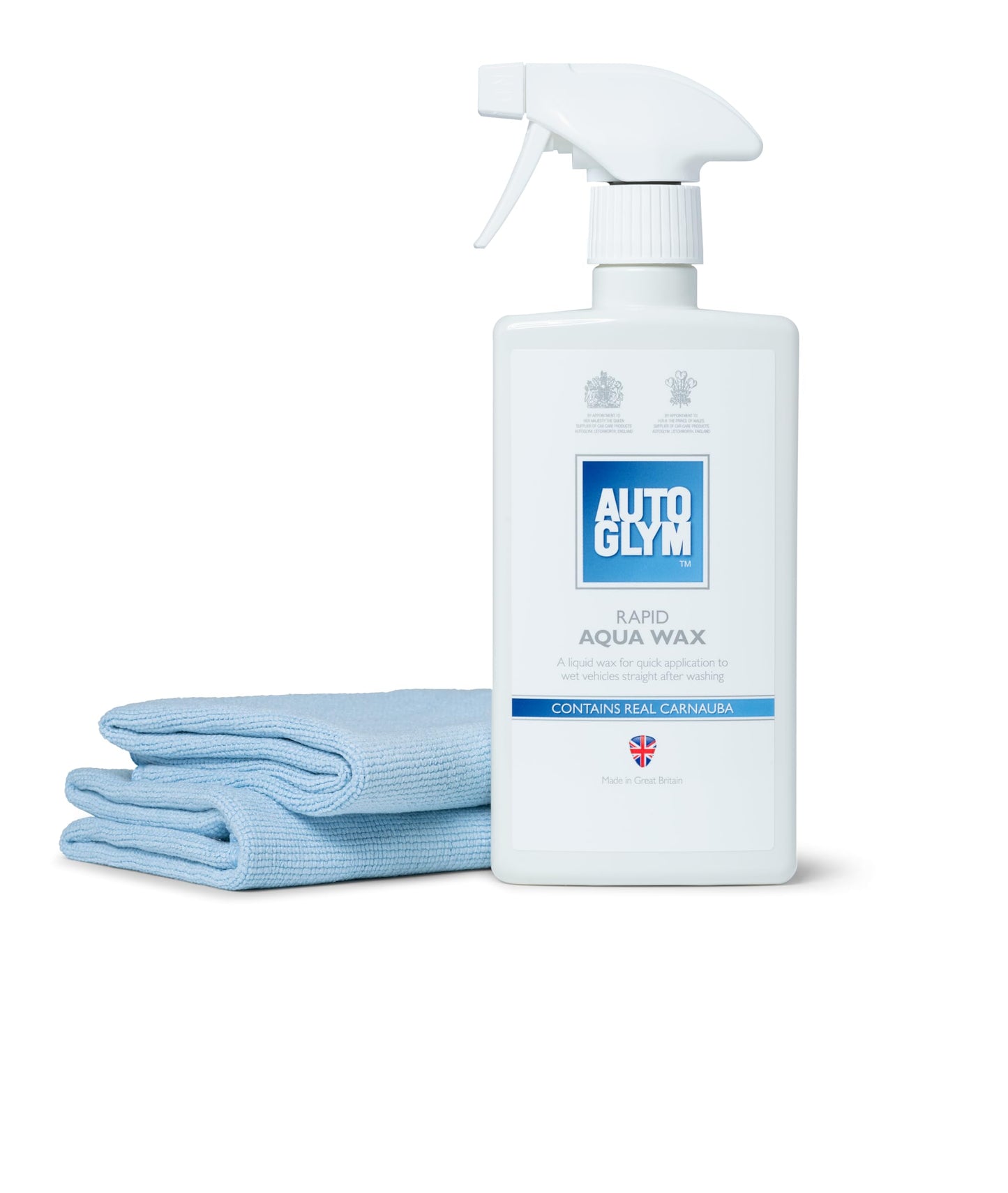 Autoglym Rapid Aqua Wax , 500ml - Complete Car Wax Kit Made To Protect All Exterior Surfaces Including Car Paint, Rubber And Glass