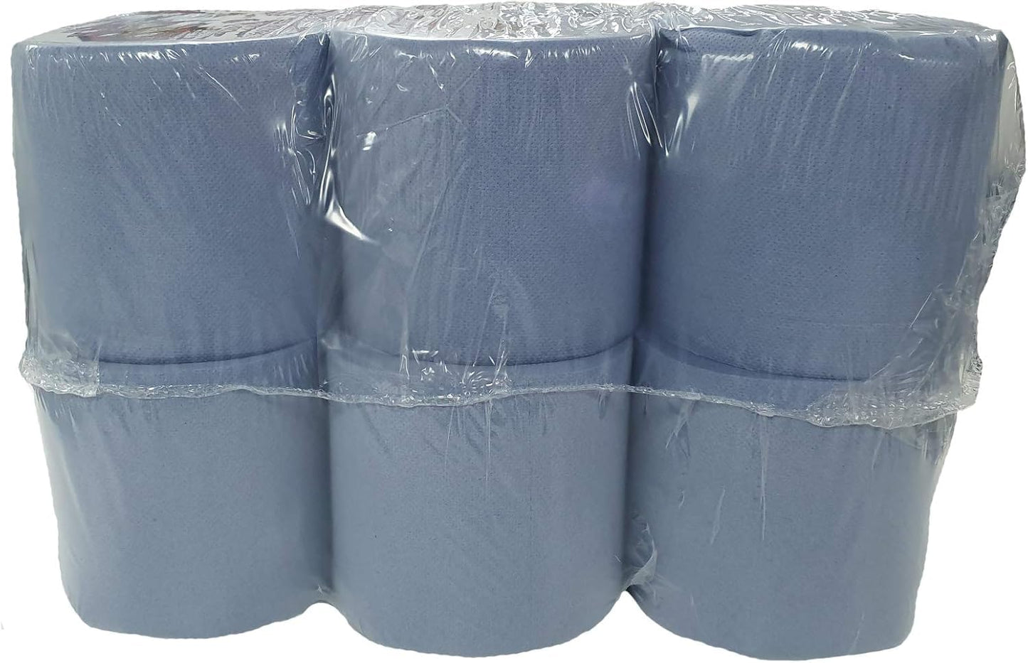 12 x Centre Feed Rolls Blue Tissue Paper Roll (2 Ply)
