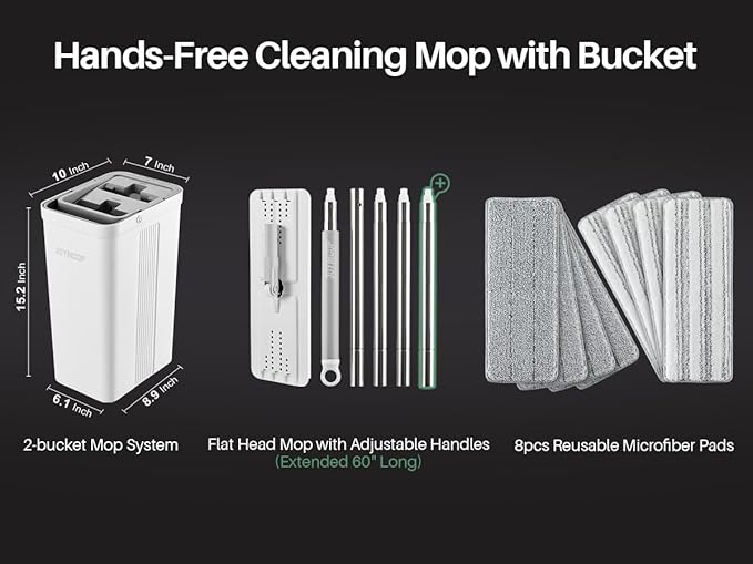 JOYMOOP Mop and Bucket Set