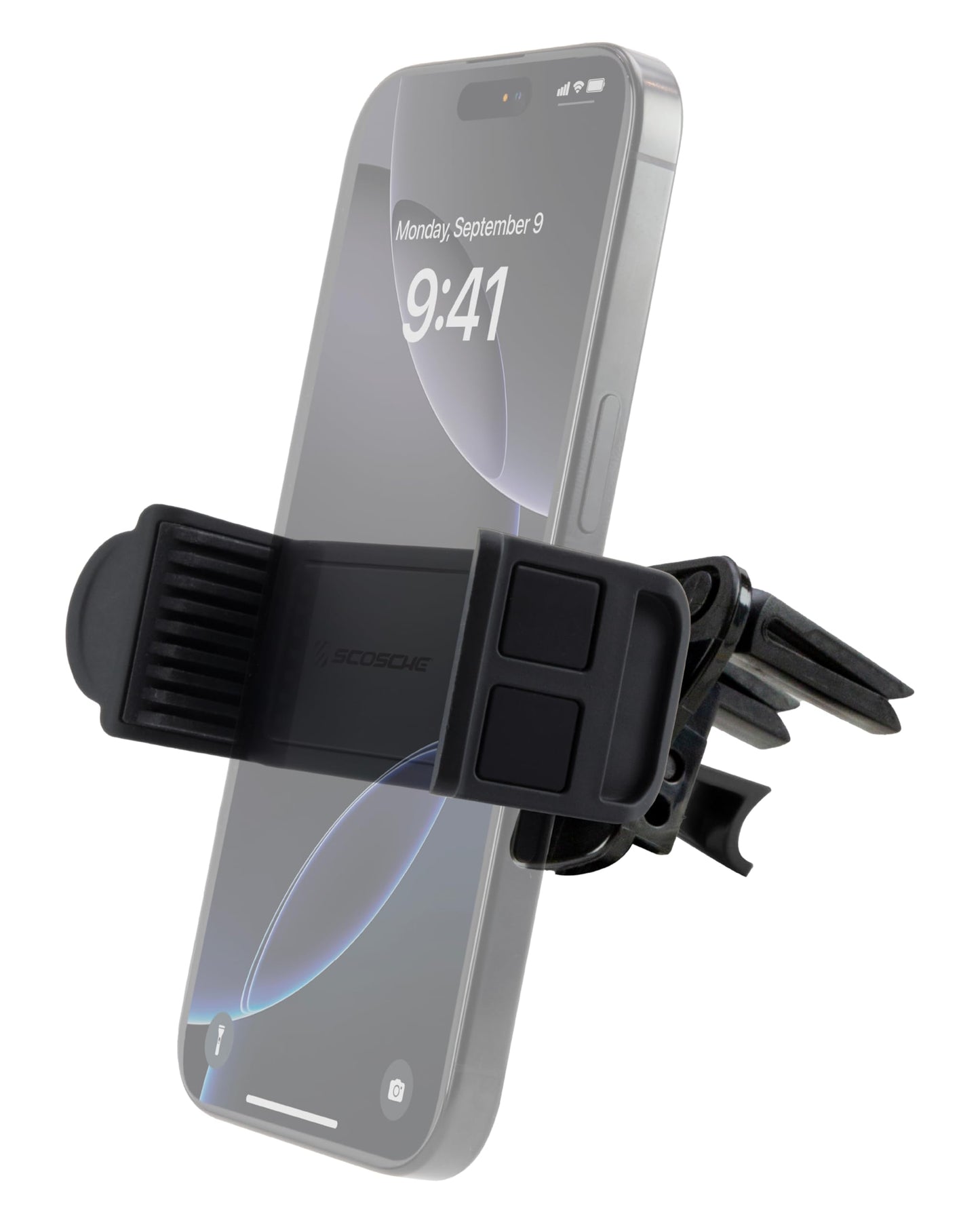 Scosche SUFMPS-SP Universal Cell Phone Stand and Holder with Non-Slip Cradle, Foldable, Adjustable Non-Magnetic Mount for Home Office Desk or Travel Compatible with iPhone, Tablet and All Devices