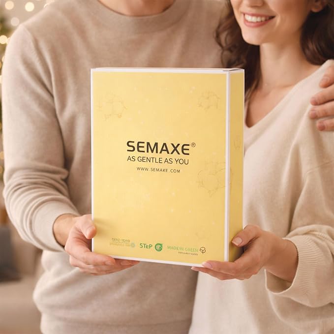 SEMAXE 4-Pack Luxury Bath Towels