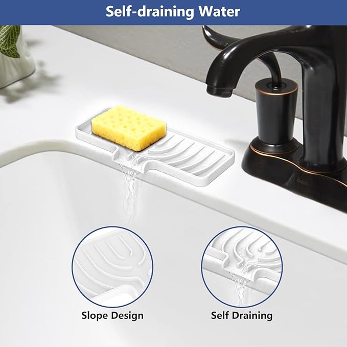 Silicone Sponge Holder for Kitchen Sink