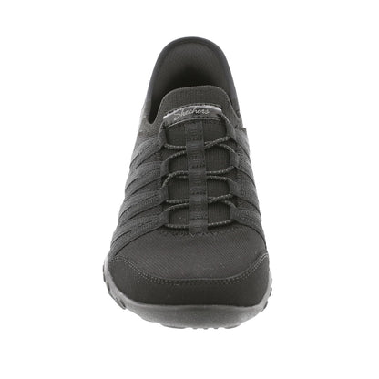 Skechers Women's Breathe-Easy ROLL-with-ME, Black Ripstop/Knit, 7 UK