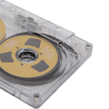 Reel to Reel Blank Cassette Tape, Normal Bias 50 Minutes Recording Tape, for Music Recording (Gold)