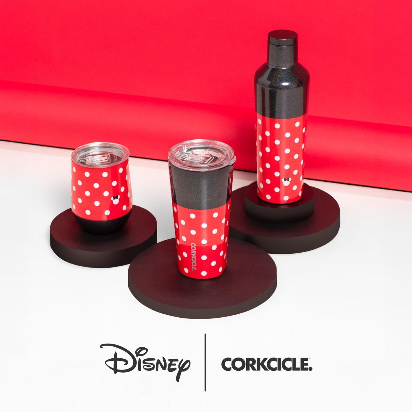 Corkcicle Classic Coffee Mug - Triple Insulated Stainless Steel for Travel - Shatter-Proof Lid - Keeps Drink Hot Over 3 Hours - Holiday Mug Gift - Great for Gifting Warmth - 16 oz - Mickey Tie Dye