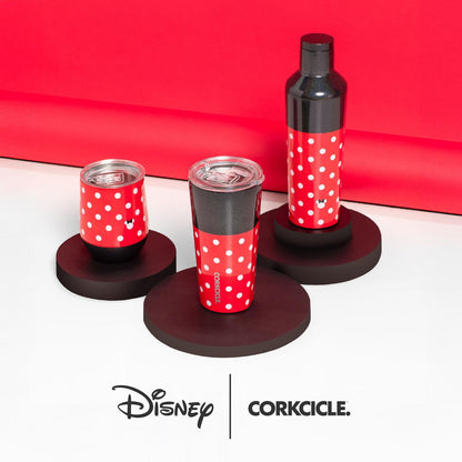 Corkcicle Classic Coffee Mug - Triple Insulated Stainless Steel for Travel - Shatter-Proof Lid - Keeps Drink Hot Over 3 Hours - Holiday Mug Gift - Great for Gifting Warmth - 16 oz - Mickey Tie Dye