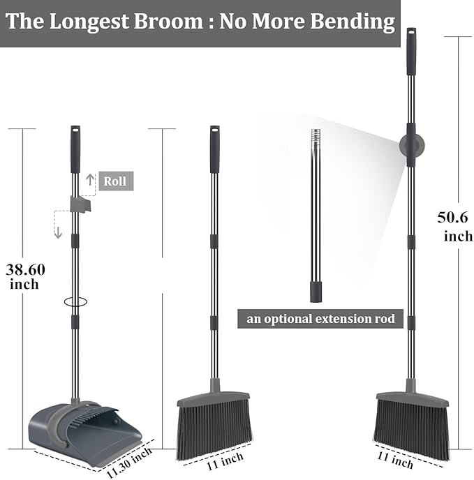 Broom and Dustpan Set, Dust pan