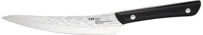 Kai PRO 6" Chef’s Knife, Hand Sharpened Kitchen Knife for Professional and Home Chefs, Japanese AUS6M Stainless Steel Blade, Full-Tang POM Handle, NSF Certified