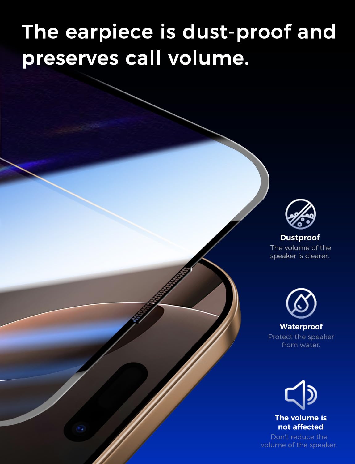 MAGIC JOHN 2 Pack for iPhone 16 6.1 inch Tempered Glass Screen Protector (Not Pro), Auto Dust-Elimination, Bubble Free, Easy Installation, HD Clear