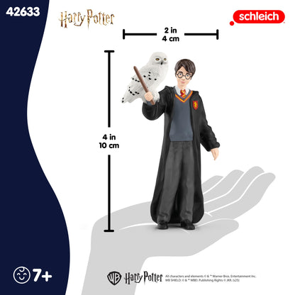Schleich Wizarding World™ of Harry Potter 2-Piece Set with Harry Potter™ & Hedwig™ Collectible Figurines for Kids Ages 6+