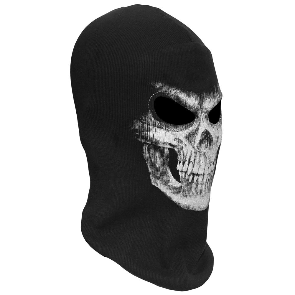 MELOP Skeleton Skull Ghost Halloween Balaclava Face Mask for Cosplay Costume Cycling Outdoor Sport Winter Warmer With Skeleton Pattern Gloves
