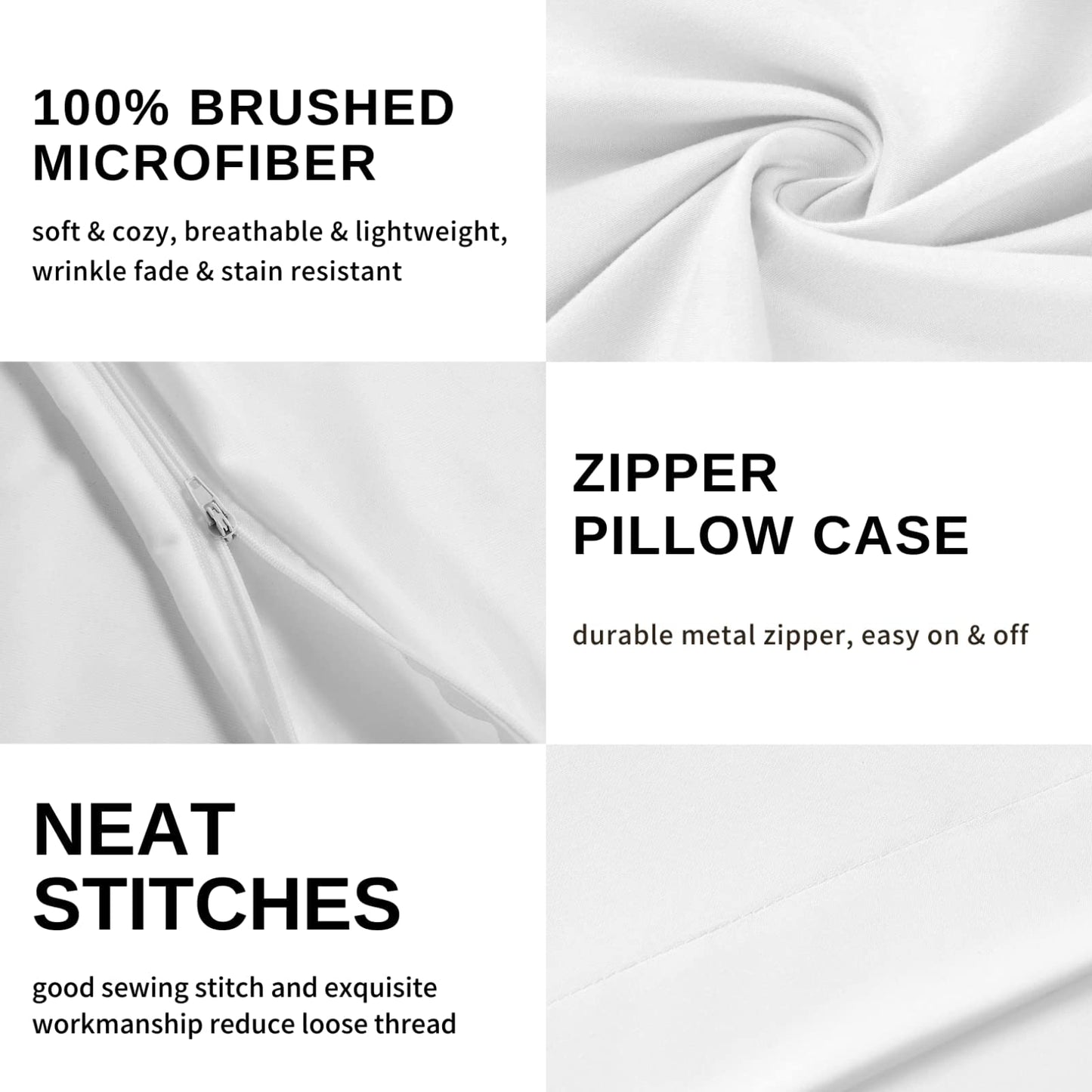 zcsm Cherry Blossom Sheets King Size - Bed Sheets, Soft Microfiber & Deep Pocket & Wrinkle Free Patterned Bedding Sheets & Pillowcases, 4 Piece (1 Fitted Sheet, 1 Flat Sheet, 2 Pillow Cases)