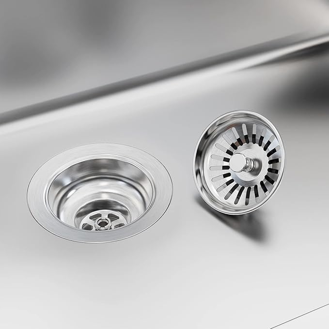 KONE Sink Drain Assembly, Kitchen Sink Drain Strainer Kit