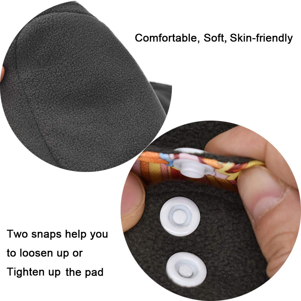 RZJZGZ (5 Pcs 35cm) Extra Long Sanitary Pads for Day and Heavy Flow Menstrual Pads Reusable Washable Sanitary Towels Pads Charcoal Bamboo Cloth Napkins Postpartum Nursing Pads with Mini Carry Bag Set