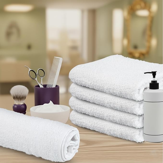 Hand Towels White Economy Towels Salon Towels