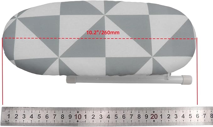 Oedema Mini Ironing Board 10.2" Portable Folding Ironing Board Cloth Cover