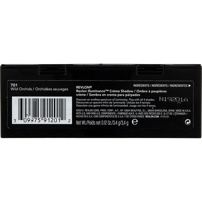 Revlon Crème Eyeshadow Palette, Illuminance Eye Makeup with Crease- Resistant Ingredients, Creamy Pigmented in Blendable Matte & Shimmer Finishes, 701 Wild Orchids, 0.12 Oz