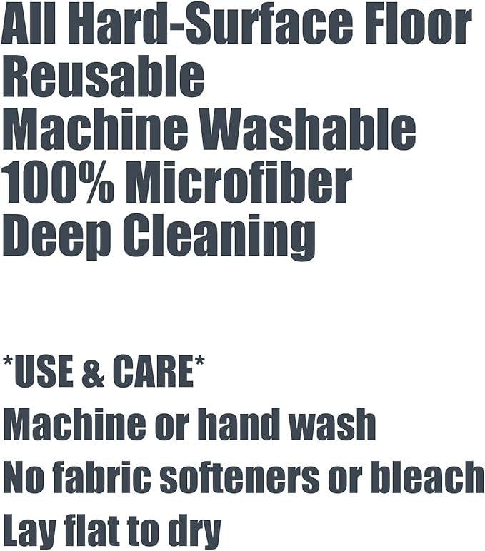 2 Pack Mop Replace Head Compatible