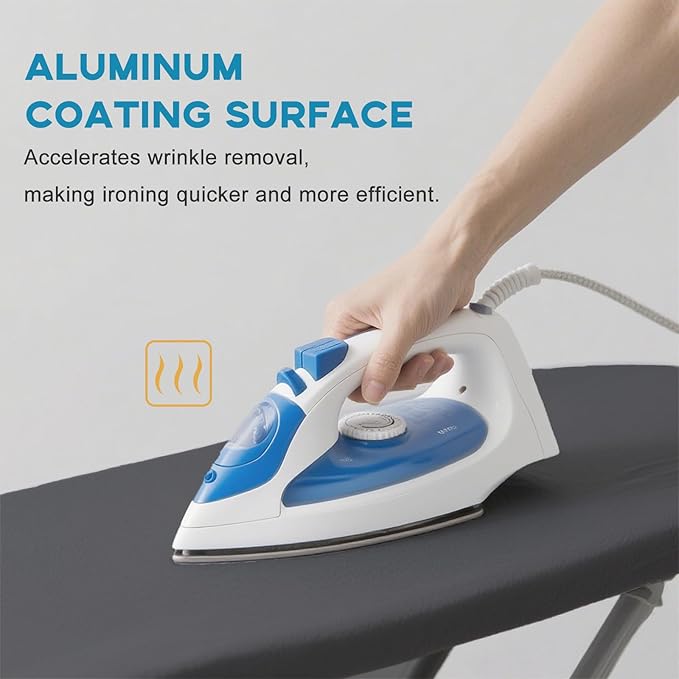 43x13 Small Ironing Board Cover and Pad, Iron Board Replacement Cover, Thick
