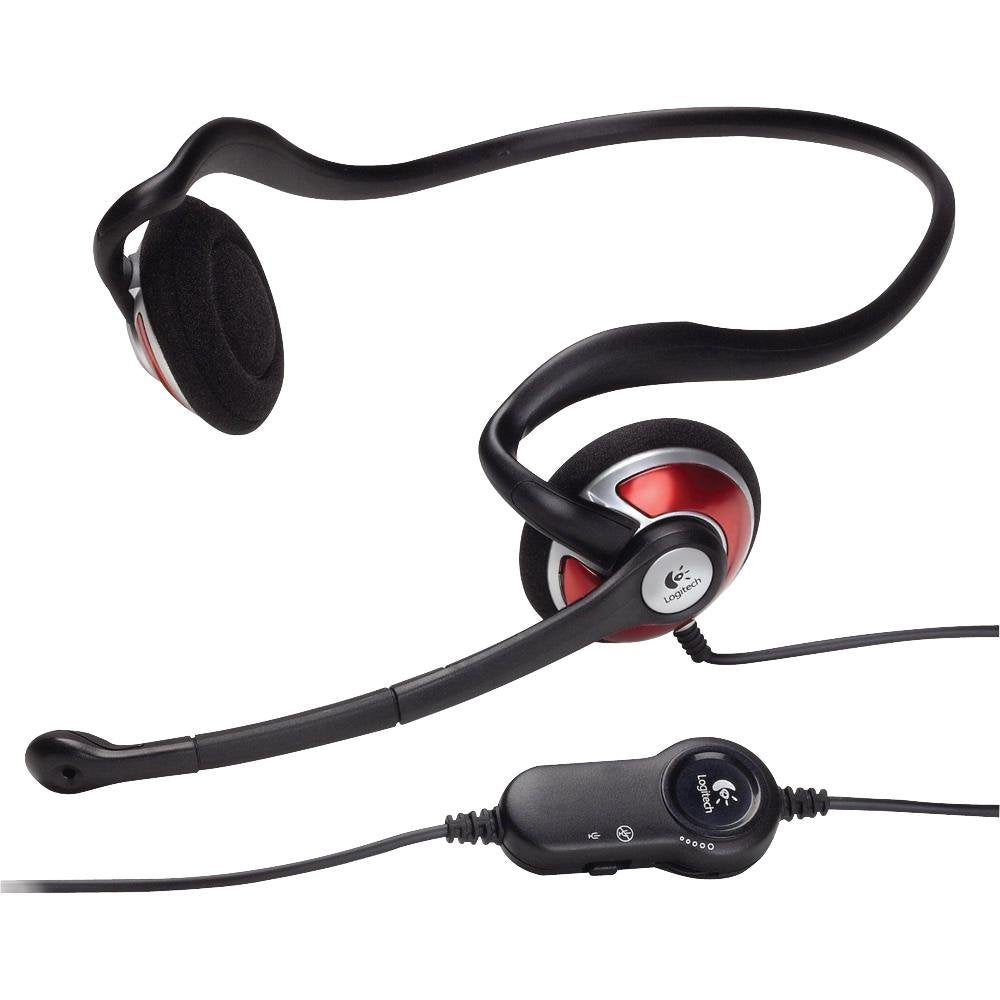 Logitech 981-000018 CLEARCHAT STYLE PREMIUM BEHIND-THE-HEAD PC HEASET