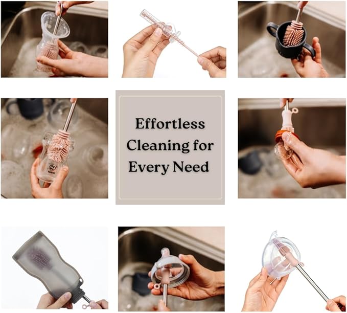 Haakaa Silicone Cleaning Brush – Household Cleaning Brushes