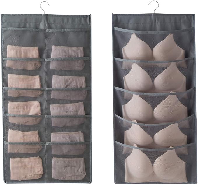 Bseash Enlarged Closet Hanging Bra Organizer