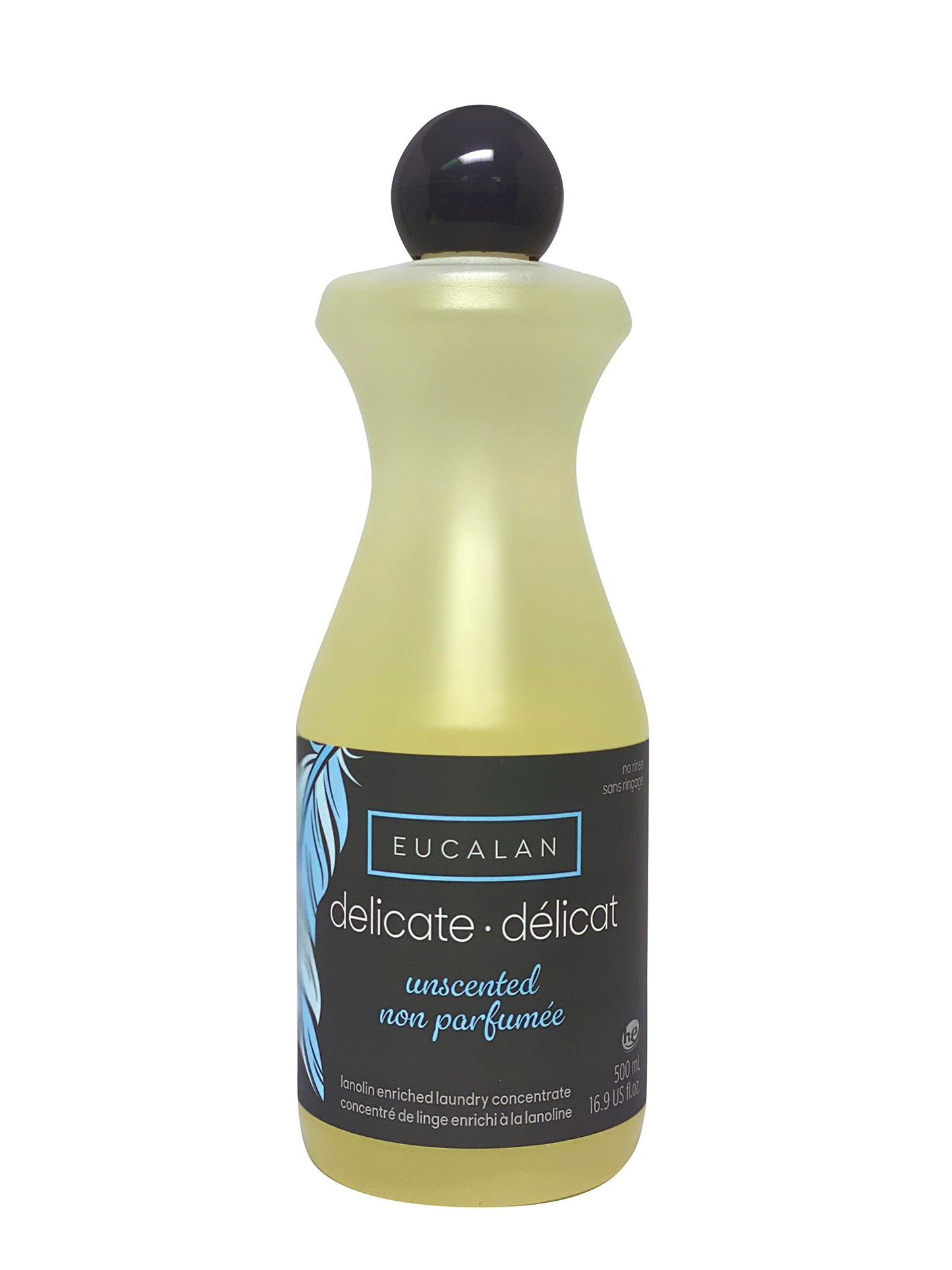 Eucalan - Concentrated Laundry enriched with lanolin - Ecological, Delicate, Suitable for Wool, Crocheted and Knitted - Not Scented 1x 500 ml