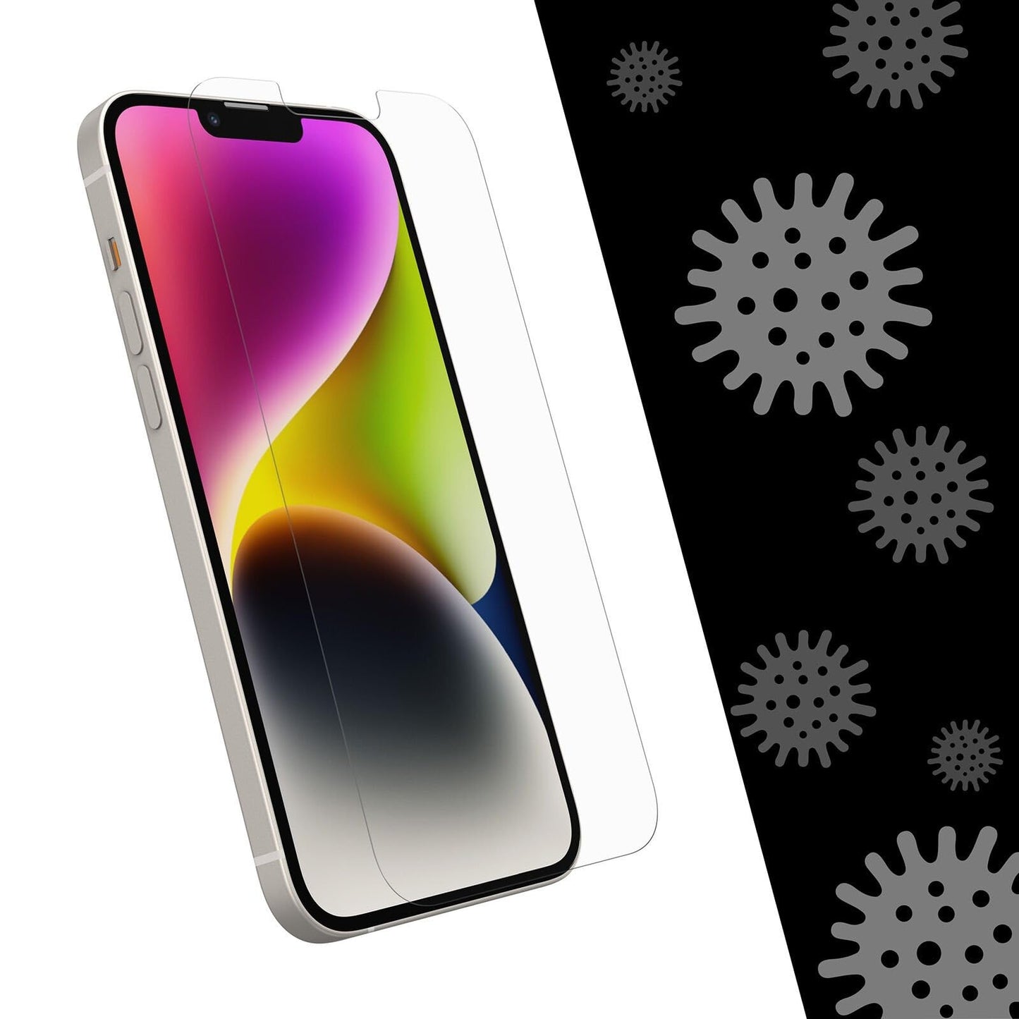 OtterBox TRUSTED GLASS Screen Protector for iPhone 14 Pro (ONLY), Flawless Touch Response, Fingerprint Resistant, Precision Fit, Vibrant Clarity