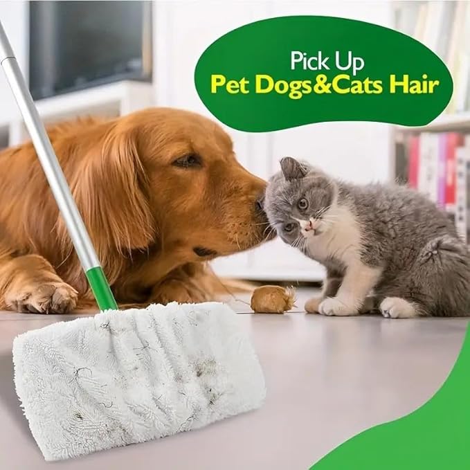 Reusable Microfiber Mop Pads Washable Wet Pads Compatible